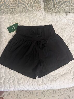 HALARA Black High-Waist Women’s Shorts 3 inch